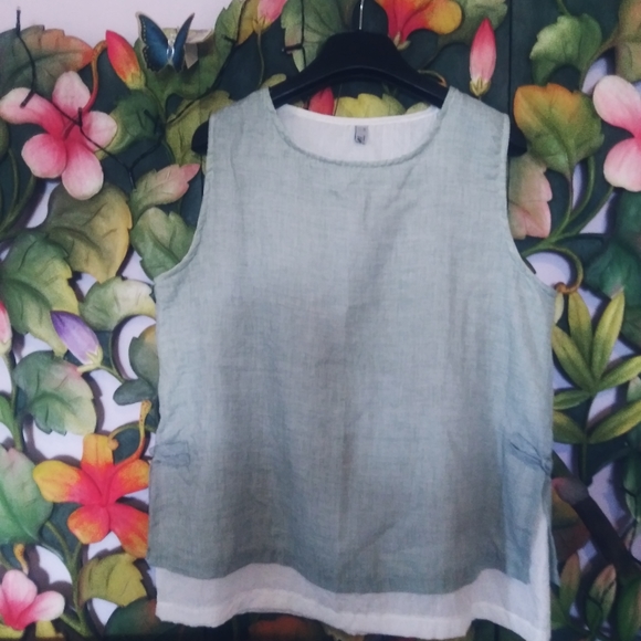 Summer Linen top - Picture 2 of 5